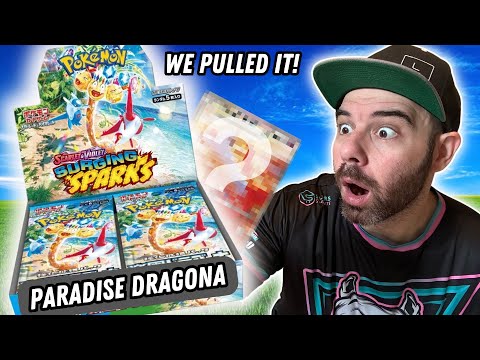 NEW! Paradise Dragona Pokemon Set Booster Box Opening - WE PULLED IT!