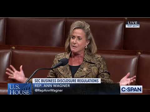 Wagner Speaks on her Amendment to H.R. 1815