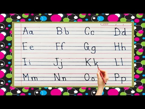 ABCD Writing Letter | Writing Capital with Small Alphabet | ABCD dotted | ABCD for Children’s No 01