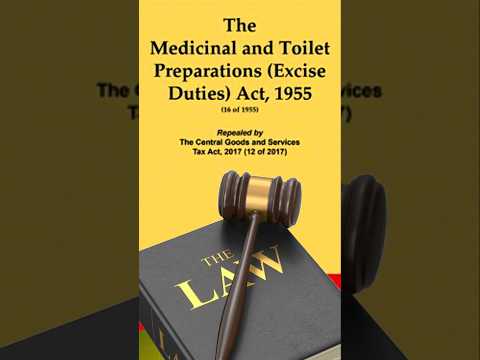 🛑Medicinal & Toilet Preparation Act 1955 #jurisprudence #pharmacist #gpat2024 #gpat #gpat2025