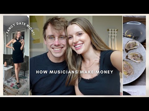 VLOG: how musicians make money (Q+A about the music industry), date nights + asking a big question!