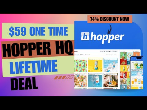 ✅🔥✅ Hopper HQ Lifetime Deal | Save Hours on Social Media | $59 Lifetime Deal | 74% Now