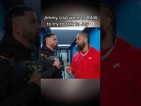 Jimmy Uso Showed Up on RAW Trying to Talk to Jey