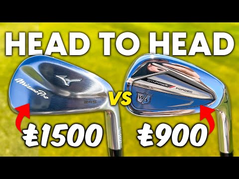 Are you paying TOO MUCH for your irons? | Wilson Dynapower Forged vs Mizuno Pro 245 irons