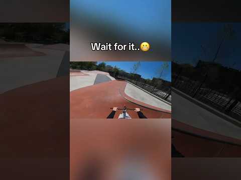 SCOOTER CRASH😬 #short #scooter #redbull #skate #shorts #insane