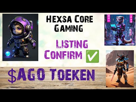 Hexsa Core Gaming Listing Confirm ✅ || Q 1 JAN 2025 Telegram ||  Tap To Earn