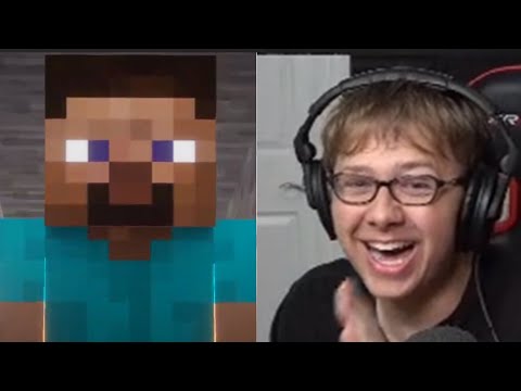 REACTING TO MINECRAFT STEVE IN SMASH BROS ULTIMATE