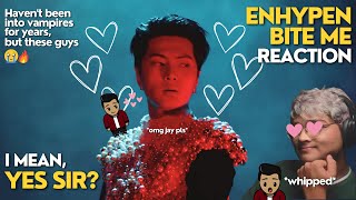 FIRST REACTION to ENHYPEN! - BITE ME [Indian Carat Reacts] M/V and dance practise video reactions!