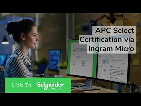 APC Select IT Solution Provider Certification via Ingram Micro