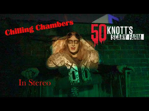 Knott's Scary Farm 50th Anniversary | Chilling Chambers POV Recorded in Stereo Audio