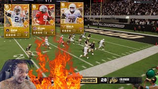 Flight's NEW $18k Heisman Edition Cam Newton Team Does THIS In NATIONAL CHAMPIONSHIP Game CFB 25!