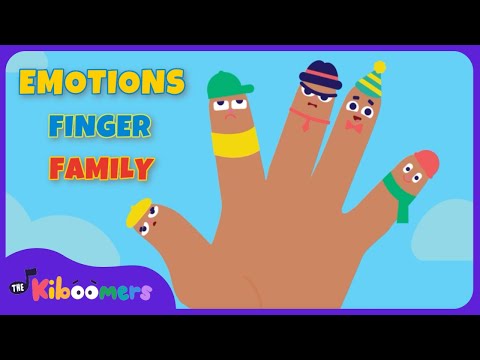 Emotions Finger Family Song - Happy or Sad? Exploring Feelings for Kids by The Kiboomers Kid Songs