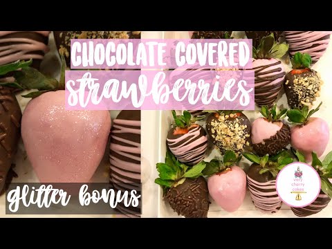 Easy DIY Chocolate Strawberries