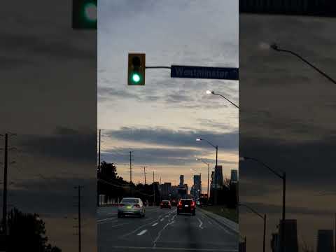 Night Drive in Mississauga #ontario #canada #shortvideo