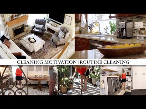 CLEANING MOTIVATION | ROUTINE CLEANING