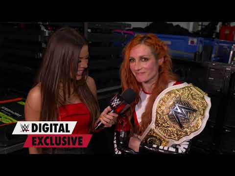 Becky Lynch reflects on her Women’s World Title victory  Raw exclusive