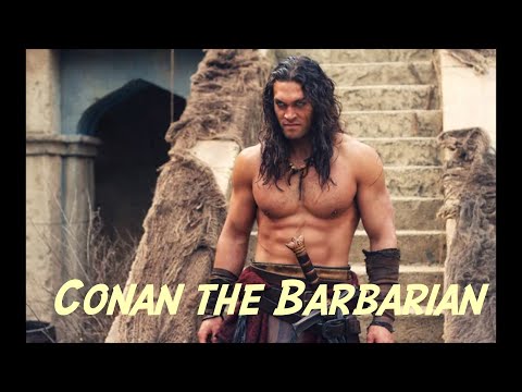 "Conan the Barbarian"  Jason Momoa takes his crack at the Conan character.