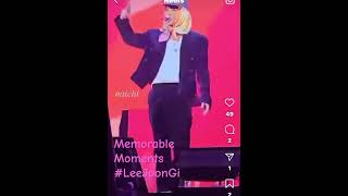 Memorable moments #leejoongi