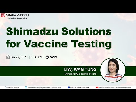 Shimadzu Solutions for Vaccine Testing