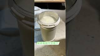 「自家製不插電無添加優格」#taiwanfood #yogurt #homemade #handmade #自家製 #自製優格 #自家煮 #草莓 #優格 #不插電優格機 #無添加 #自然