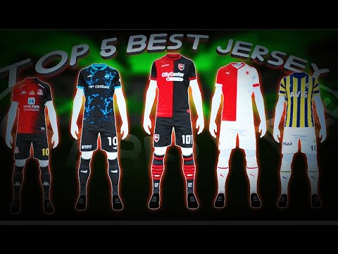 Top 5 Best Jersey In Efootball 23 🤞 Most beatiyfull kits in Efootball 🤗🥰