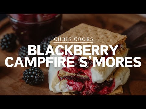 Blackberry Campfire S'more - Make It Inside too