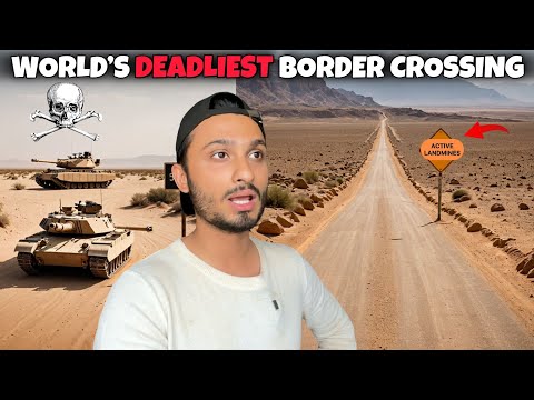 Crossing Border in Sahara Desert with Landmines 🇲🇷🇪🇭