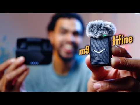 اشتريت اروش مايك لا سيلكي شوفته في حياتي mic m9 fifine