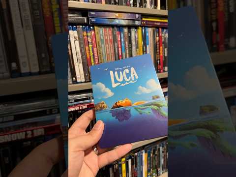 God I love Luca. #movie #pixar #upgrade #animation #disney #steelbook #4k