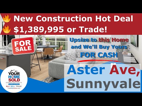 New Construction Home on Aster Ave, Sunnyvale