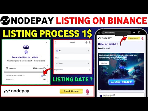 Nodepay Airdrop Allocation Check | Nodepay Airdrop Not Eligible | Nodepay Deposit Bitget Exchange