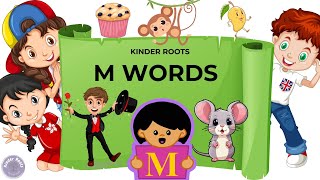 M Words | Words That Starts With M | Discover 'M' Words | A-Z Learning, Kids Learning | Kinder Roots