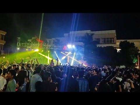 Daily Vlog - 6/50 - DJ Night at🔥🔥 @chitkarauniversity