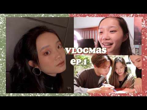 🎄VLOGMAS ep.1｜素人改造聖誕辣寶貝🌶、餐廳員工爆氣情侶座、超好吃辦桌菜✨✨