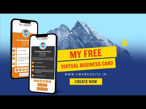 Create a FREE Digital Business Card | Virtual Card | How to Create a Free Digital Business Card?,