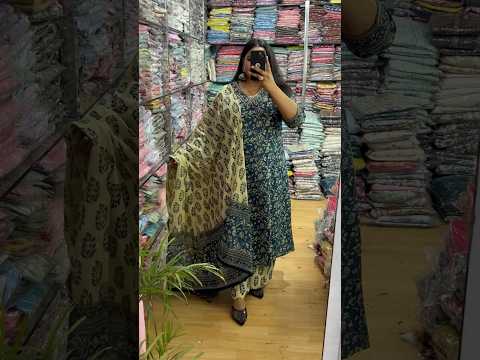 💯 % Pure Cotton Fabric A-line Kurti Pant Dupatta #viral #albelee #shorts #youtubeshorts #youtube