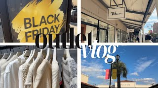 《vlog》アウトレットvlog❣️日本のブラックフライデー|神戸三田プレミアムアウトレット| Black Friday Sale in Japan🇯🇵