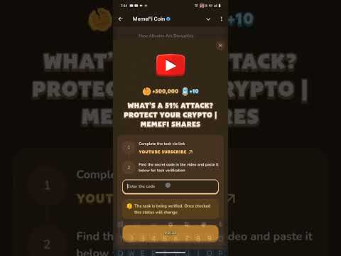 What’s a 51% Attack? Protect Your Crypto | MemeFi Shares | Memefi New Video Code