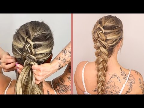 How to braid on your own hair!