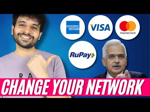 Credit Card Network Changing Process Started | Rupay, Visa, MasterCard, AMEX