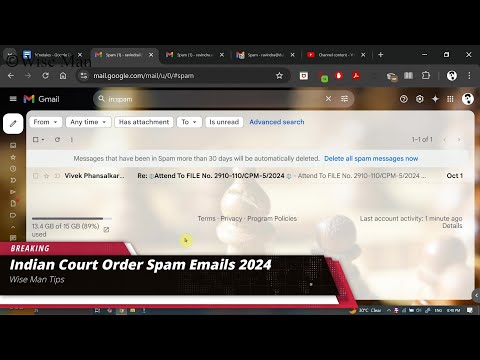 Indian Court Order Spam Emails 2024 #spam #emails #indiancourt