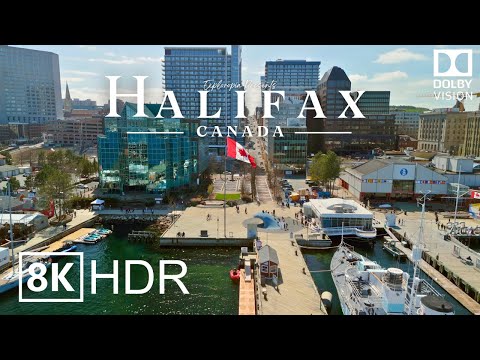 Halifax, Canada 🇨🇦 in 8K ULTRA HD HDR 60 FPS Dolby Vision™ Drone Video