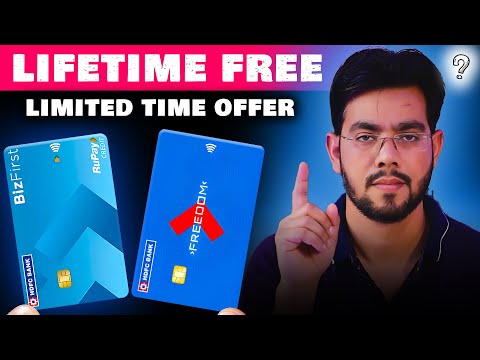 LIFETIME FREE OFFER! HDFC Freedom & Biz First Rupay Credit Card - Apply Now!