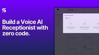 How to Build an AI Receptionist (without writing code). | Step-by-step Tutorial