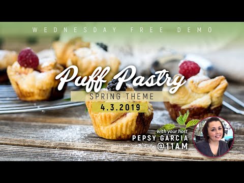 Free Demo on Puff Pastry with Pepsy Garcia