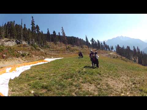 Tandem Paragliding Launch