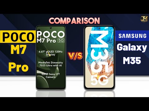 POCO M7 Pro vs Samsung Galaxy M35 : Which Phone is Best❓😯