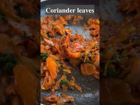 Easy Tomato Onion Palya || Side dish for Chapati/Roti #shorts #trending #easyrecipe #quickrecipe