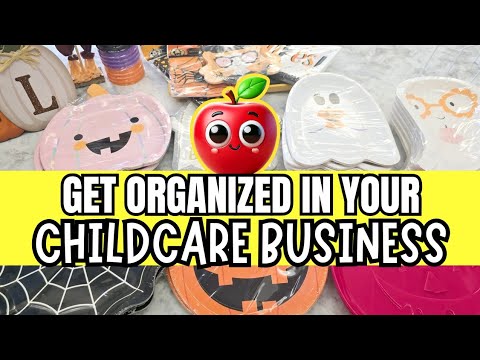 Childcare Business Seasonal Organization | Inventory Storage Tips | Daycare Provider | Entrepreneur