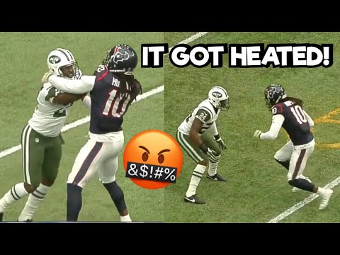 DeAndre Hopkins Vs Darrelle Revis ‘GOT PHYSICAL!’ 🔥 (WR Vs CB) 2015